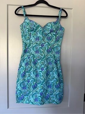 Ticci Tonetto mini  Corset  floral Dress size Medium